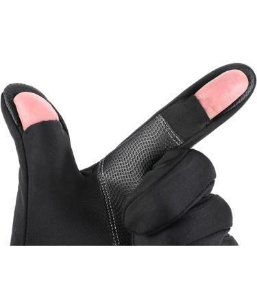 Nonazippy  Mens Winter Gloves Touchscreen Winter Running Gloves Hiking Gloves Cycling Gloves for Men for Cold WeatherandSport Large gray - Buy Online on GoSupps.com