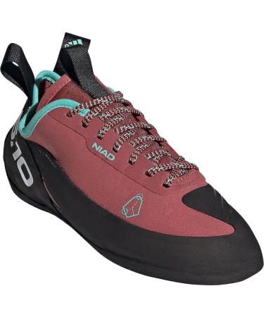 Five Ten NIAD Lace Climbing Shoes Women's 10.5 - Core Black/Crew Red/Acid Mint - Buy Online on GoSupps.com