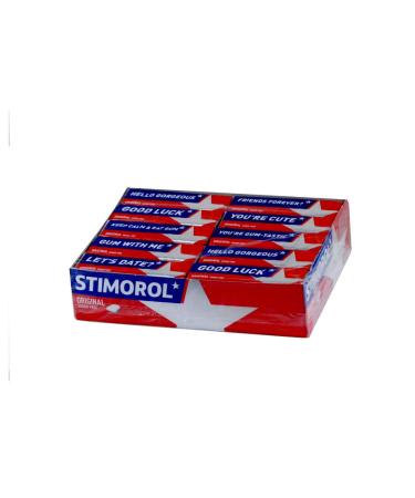 Stimorol chewing gum original 8 pieces pPack box of 30 packs
