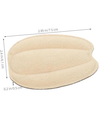 Buy 1 Pair Metatarsal Forefoot Pads for Women - Soft Nonslip Shoe Inserts & Cushions - Beige Support Pads 7.50x6.10CM - International Shipping Available - Buy Online on GoSupps.com