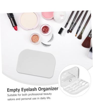 Ipetboom Plateau Faux Cils Avec Miroir Led Support De Rangement Compact Et Pratique Pour Voyages Blanc - Buy Online on GoSupps.com