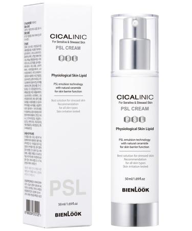CICALINIC PSL Cream 1.69 fl oz (50ml): Advanced Skin Barrier Repair with PSL Plant-Derived Ceramides & Phytosterols Ideal for Sensitive Skin pH-Balanced Deep Moisturizing Korean Skin Care