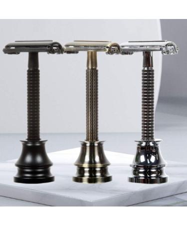 Desikixudy Adjustable Double Edge Razor - Classic Travel Manual Shaver for Men | Black Wet Shaving Tool - International Shipping Available - Buy Online on GoSupps.com