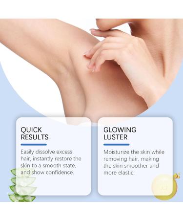 Spray D pilatoire Doux For Peaux Sensibles - Hydratant Et Indolore Dissout Instantan ment Les Poils Ind sirables For Une Peau Douce Et lastique(2PCS) - Buy Online on GoSupps.com