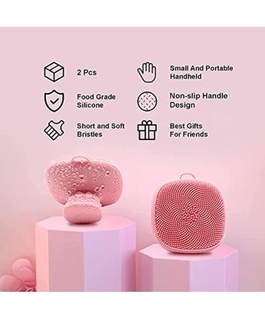 Silicone Facial Cleaning Brush - Manual Scrubber Pad for Deep Cleaning & Acne Removal | One Blackwood Pore Cleanser - Buy Online on GoSupps.com