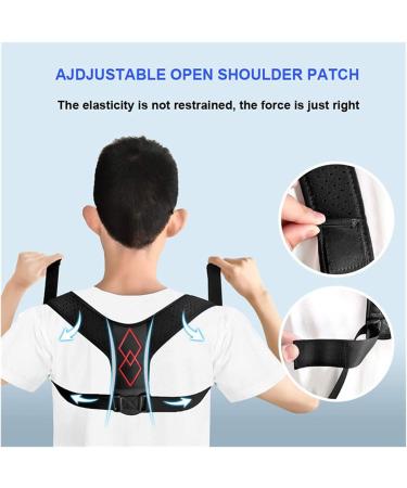 Posture Corrector Back Support Adjustable Back Posture Corrector Clavicle Spine Back Shoulder Lumbar Brace Support Belt Tools - Buy Online on GoSupps.com