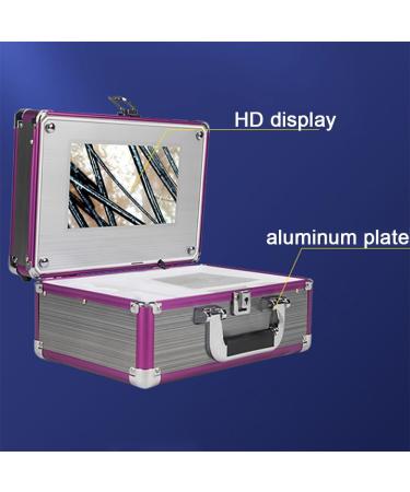 Skin Diagnostic Hair Analyzer 9 Inch Skin Follicle Detector with LCD Display Screen and 50X/200X Lens Skin Diagnostic Scanner System for Home - Buy Online on GoSupps.com
