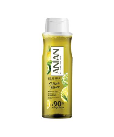 ANIAN ANIAN - Intense citrus bath gel 750 ml with citronella extract deep and intense aroma for all skin types 90% ingredients of natural origin suitable for vegans