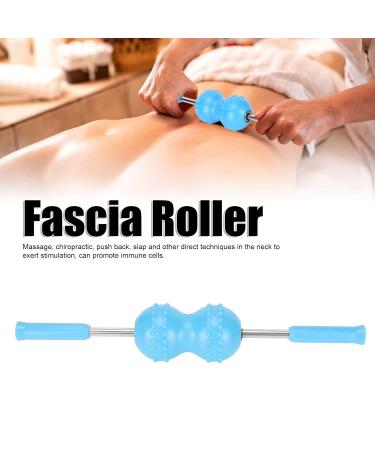 Double Ball-Depth Tissue Massage Roller - Pain Relief for Neck Legs & Back | Fascia Muscle Tools - Buy Online on GoSupps.com