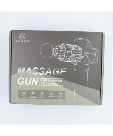 Wireless Massage Gun with 8 Heads & 30 Speeds Deep Tissue Muscle Relief Device - Buy Online on GoSupps.com