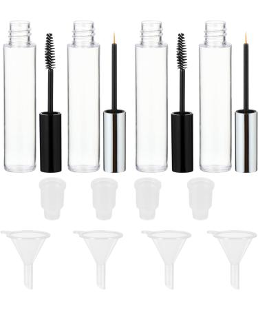 LALAFINA 4 Sets Mascara Tube Clear Plastic Containers Empty Eyelash Tube Eyelash Cream Tube Travel Filling 10.5X1.5CMx2pcs Assorted Colorx2pcs - Buy Online on GoSupps.com