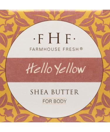 FarmHouse Fresh Hello Yellow Shea Butter 8 fl oz - Nourishing Skincare Essential - Buy Online on GoSupps.com
