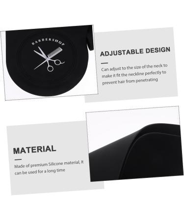 PLAFOPE Hair Cutting Mat Haircut Neck Shield Stylist Hair Collar Hair Apron No Bend Hair Clips Cutting Collar Accessories for Hair Collar Cape for Cutting Hair - Buy Online on GoSupps.com