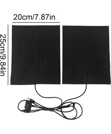 Teksome Silicone Heating Pillows - Waterproof USB Heated Seat Cushion with 3 Adjustable Temperatures for Cold Weather - Shop Internationally! - Buy Online on GoSupps.com