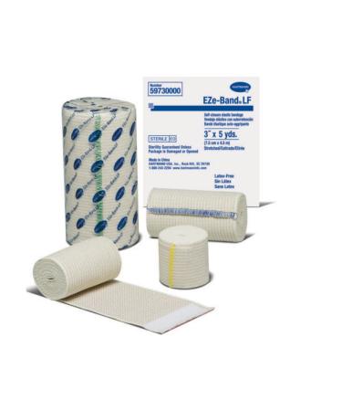 Hartmann Elastic Bandages EZe-Band LF #59130000 3" 5 yds. 10 EA