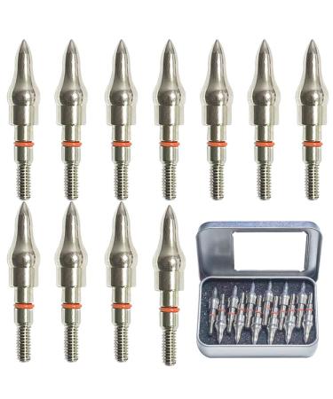 100/125/150/200/300 Grains Archery Field Points Practice Field Tips, Archery Target Practice Hunting Arrow Tip for Recurve, Compound Bow Crossbow, Stainless Steel Screw in Broadheads B-5/16"125Grain - Buy Online on GoSupps.com