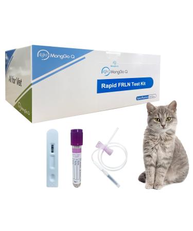 MONGGO Q Cat Pregnancy Test 10PCS  Feline RLN Early Pregnancy Test Kit  Simple Operation for Early Pregnancy Detection Yourself at Home One-time Use Pet Pregnancy Test Complete Tool Kit