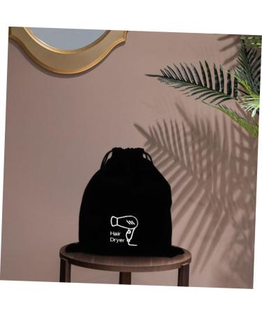 PLAFOPE 2pcs Velvet Bag Blow Dryer Hair Dryer Organizer Bag for Hair Dryer Flannel Beam Port Appendix Travel - Buy Online on GoSupps.com