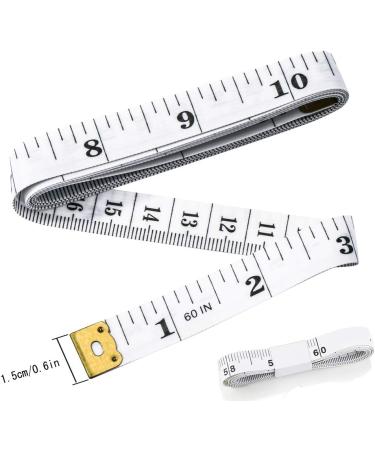 Sewing Elastic Bands with Adjustable Buckle & 50PCS White Tailor Tape Measure - DIY Crafts & Handmade Face Coverings - Buy Online on GoSupps.com