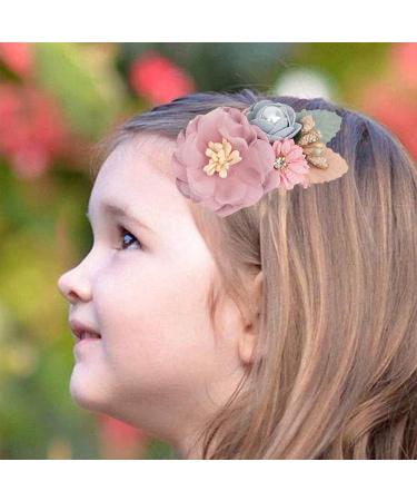 3 Pieces Flower Hair Accessories Girls Flower Hair Accessories Hair Clips Flower Hair Clips Set Flower Hair Clips Flower Hair Accessories for Women for Girls Wedding Party Hair Style Accessories - Buy Online on GoSupps.com