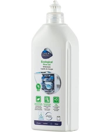 Care + Protect Eco Rinse Aid 500ml - Hypoallergenic, Dye and Phosphate-Free - Buy Online on GoSupps.com