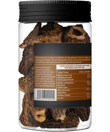 Champiland - Special Dried Morel - Selected Wild Mushrooms - Hand Sorted in South West France - Exceptional Flavor - High in - Buy Online on GoSupps.com