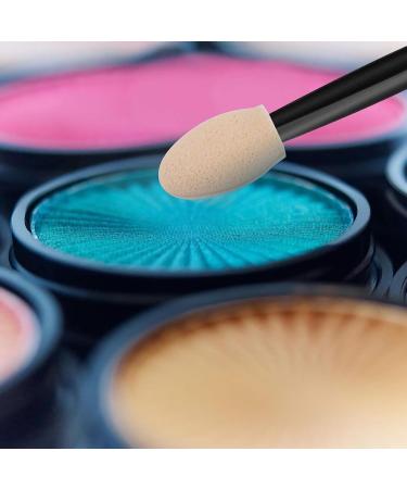 FENGCHUANG 100 Pieces Eyeshadow Brushes Sponge Eyeshadow Applicators Disposable Eye Shadow Brush Eyeshadow Sponge Brush Eye Makeup Brushes Makeup Tools for All Women - Buy Online on GoSupps.com