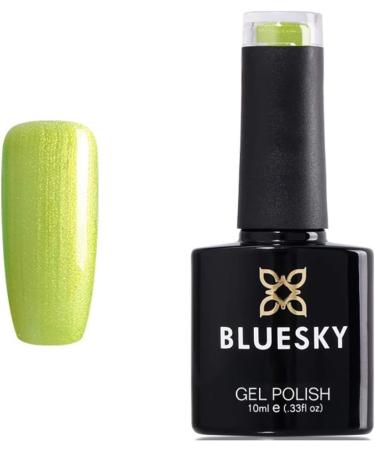 Bluesky Nail Gel Polish GREEN SHIMMER LIMEADE LIME 80550 UV LED Soak Off 10ml - Buy Online on GoSupps.com