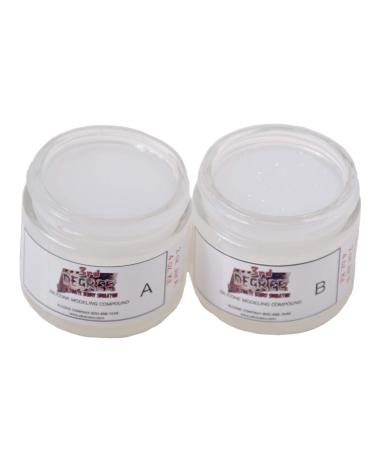 3rd Degree Silicone Molding Compound Wound Scar Prosthetic SFX Simulation Clear 4oz
