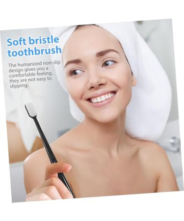 Beavorty Soft Toothbrush Set - 4 Collapsible Toothbrushes for Kids & Adults | Sensitive Gums Care - 1 Pack - Buy Online on GoSupps.com