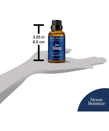 Zen Sleep Essential Oil Blend 30ml - Rosemary Lavender Based for Relaxing, Good Night Sleep - Calming Humidifier Oil - Sweet Dreams Formula - Buy Online on GoSupps.com