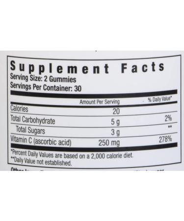 NutritionWorks Vitamin C 250 mg Gummies Supports Immune Health Packed with Potent Antioxidants 60 Gummies - Buy Online on GoSupps.com