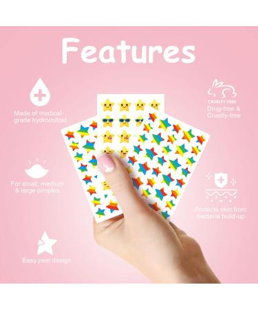 Acne Patch Pimple Patch - Hydrocolloid Dots to Reduce Zits Blemishes & Inflammation | 126 Count - Buy Online on GoSupps.com