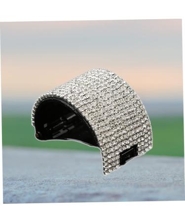 FRCOLOR rhinestone barrettes Securing clip ball head grip headgear ponytail holder hair clip hair dryer hairpin wild hair accessories ponytail holder clips Diamond rhinestone hair clip - Buy Online on GoSupps.com