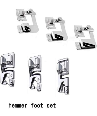 YICBOR 7PCS Presser Foot Kit for Singer Brother Janome Low Shank Sewing Machines - Buy Online on GoSupps.com