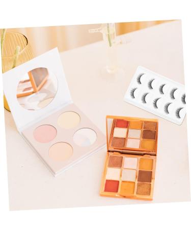 FOMIYES 10 Pairs Short False Eyelashes 3d Synthetic Eyelashes Fiber Makeup Eyelashes Dense Eyelashes Hair Eyelashes Lashes Stage Eyelash 6d Extend Artificial Fiber Cross - Buy Online on GoSupps.com