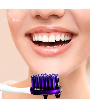 Nolipem Purple Toothpaste for Teeth Whitening | Effective Stain Removal & Teeth Brightening - Buy Online on GoSupps.com