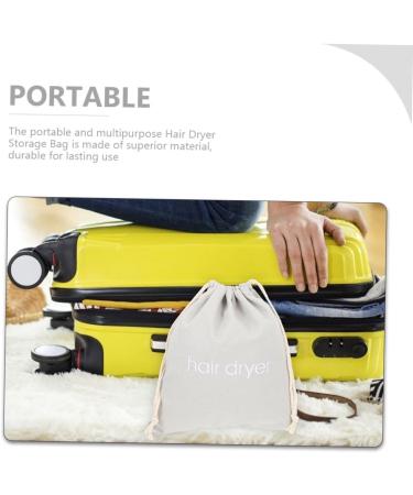 Didiseaon 2pcs Hair Dryer Storage Bag Outdoor Travel Cosmetic Bag 33x30x0.5cm Assorted Color - Buy Online on GoSupps.com