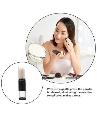 DOITOOL Retractable Blush Brush & Refillable Loose Powder Bottle - Portable Liquid Brush for Highlight Contour & Blush Cosmetics - Perfect for Travel - Buy Online on GoSupps.com