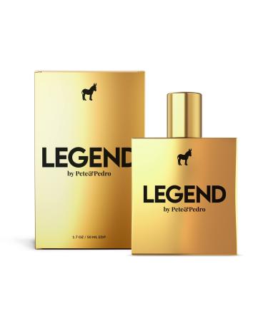 Pete & Pedro LEGEND - Eau De Parfum | Original Male Fragrance - Citrus Spice And Lasting Leather Notes Men's Cologne | As Seen on Shark Tank 1.7 oz d) LEGEND edp