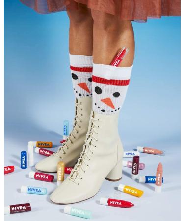 Beiersdorf NIVEA Watermelon Shine Lip Balm 48 g Ultra Hydrating Lip Care with Natural Oils 24 Hour Moisture Subtle Pink Tint and Juicy Watermelon Scent nourishing protective travelfriendly - Buy Online on GoSupps.com