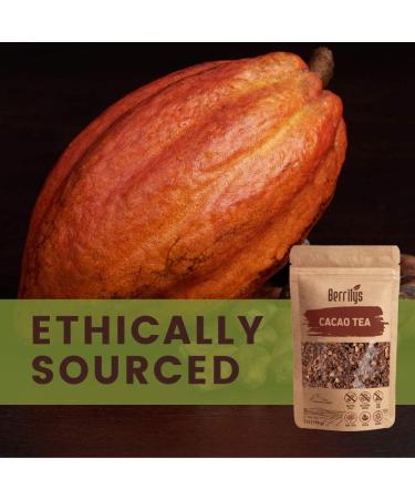 Berrilys Cacao Tea Loose Leaf chocolaty Taste Made from Cacao husks - Buy Online on GoSupps.com