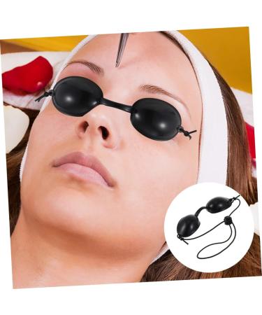 TOVINANNA 1 Set Beauty Mask Eye Protector Shading Eye Patch for Patients in Ipl Sunbathing Eye Patch Safety Eye Patch Shade Safety Light Eye Patch Eye 14X1.5CM Black - Buy Online on GoSupps.com