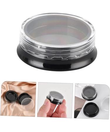 NOLITOY 20pcs Eye Shadow Box Lip Balm Containers Travel Accessories Nail Art Accessory Storage Organizer Black 3.9x3.9cm - Buy Online on GoSupps.com