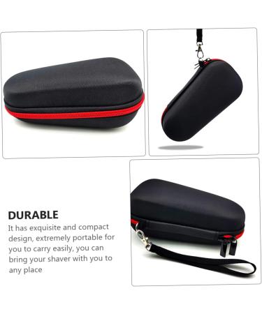 POPETPOP Storage Bag Electric Hard Case Suitcase Men Hair Clipper Case Compact Hard Case M quina De Afeitar para Hombre Mens Tote Bag Handbag for Men Travel Universal Oxford Cloth Razor Red 17.5X7X7CM - Buy Online on GoSupps.com