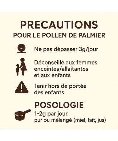  Natureluxy Palm Pollen Powder 100g 100% Natural & Pure | Packaged in a Resealable Bag Natureluxy - Buy Online on GoSupps.com