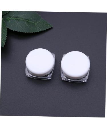 Beatifufu 2pcs Loose Pigment Eyeshadow Glitter Eyeshadow Loose Eyeshadow Glitter White - Buy Online on GoSupps.com