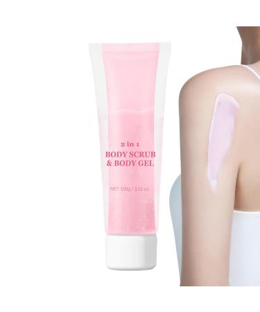 Body Scrub Moisturizing Body Gel 100g - Shower Scrub Spa Shower Care for Women for Back Feet Hands and Knees