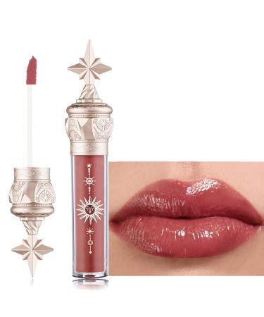 Tinted Lip Balm Lipstick Lipgloss Waterproof Long Lasting Lipstick for Lip Plumper Gloss And Makeup Liquid Blush Lip Tint Gift 3.5ml 1pc (Blushing Cinnamon)
