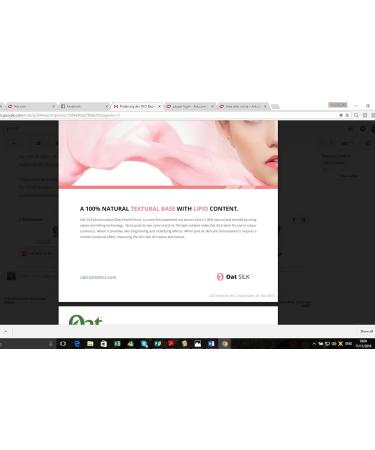 Oatmeal Silk Powder - For Use in Cosmetics Mineral Makeup Creams & Moisturizers (1/2kg) - Buy Online on GoSupps.com